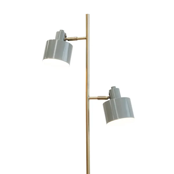 Ocean Stehlampe Olive/ Messing