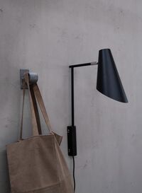 Cale Wall Lamp Black