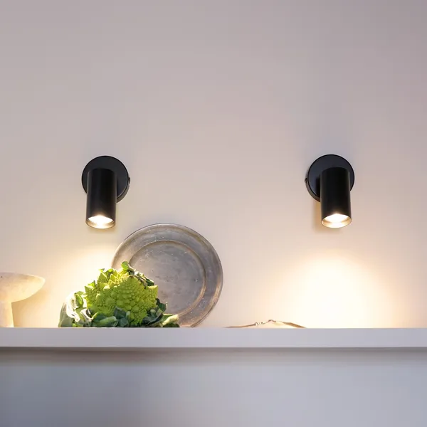 Modern Spot Til Loftudtag Sort
