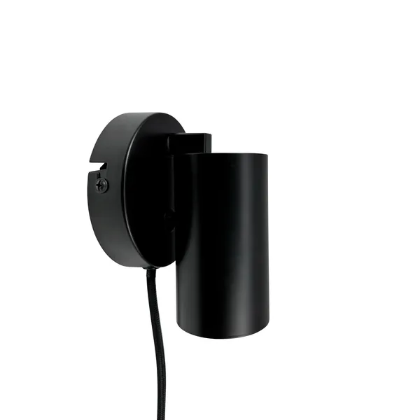 Modern Spot con Interruttore e Cavo Nero