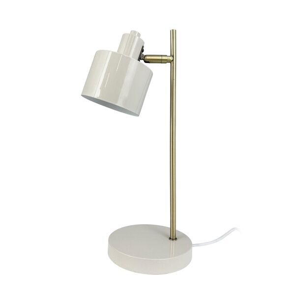 Ocean Tafellamp Beige/ Messing
