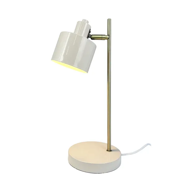 Ocean Bordlampe Beige/Messing