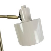 Ocean Stehlampe Beige/ Messing