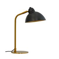 Futura Table Lamp Small Black/ Brass