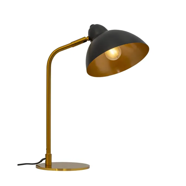 Futura Table Lamp Small Black/ Brass