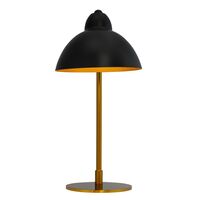 Futura Table Lamp Small Black/ Brass
