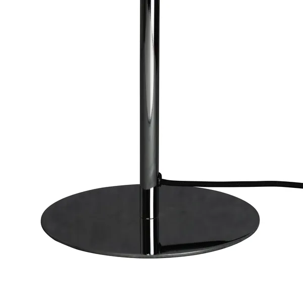 Queen Table Lamp Opal/ Chrome