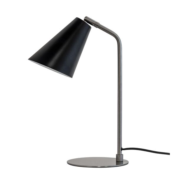 Oswald Table Lamp Black/ Steel