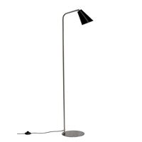 Oswald Gulvlampe Sort/ Stål