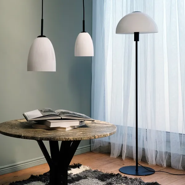 Jazz Stehlampe Opal