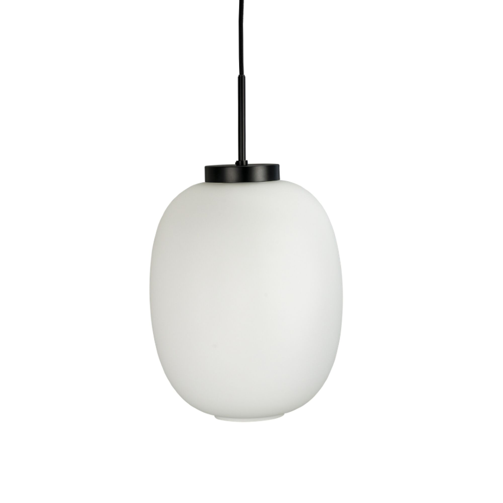 DL39 Taklampa Opal/ Svart