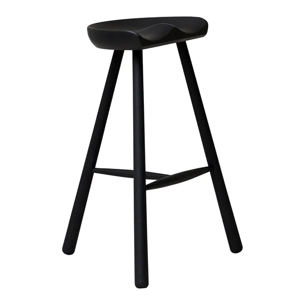 Shoemaker Chair No. 68 Black-stained Beech