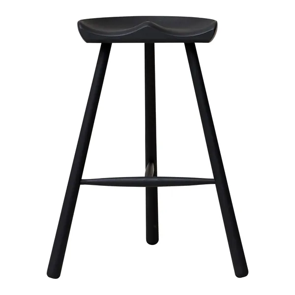 Shoemaker Chair No. 68 Black-stained Beech