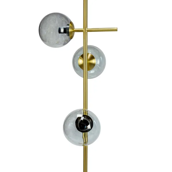Como Stehlampe Rauch/ Messing