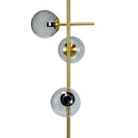 Como Stehlampe Rauch/ Messing