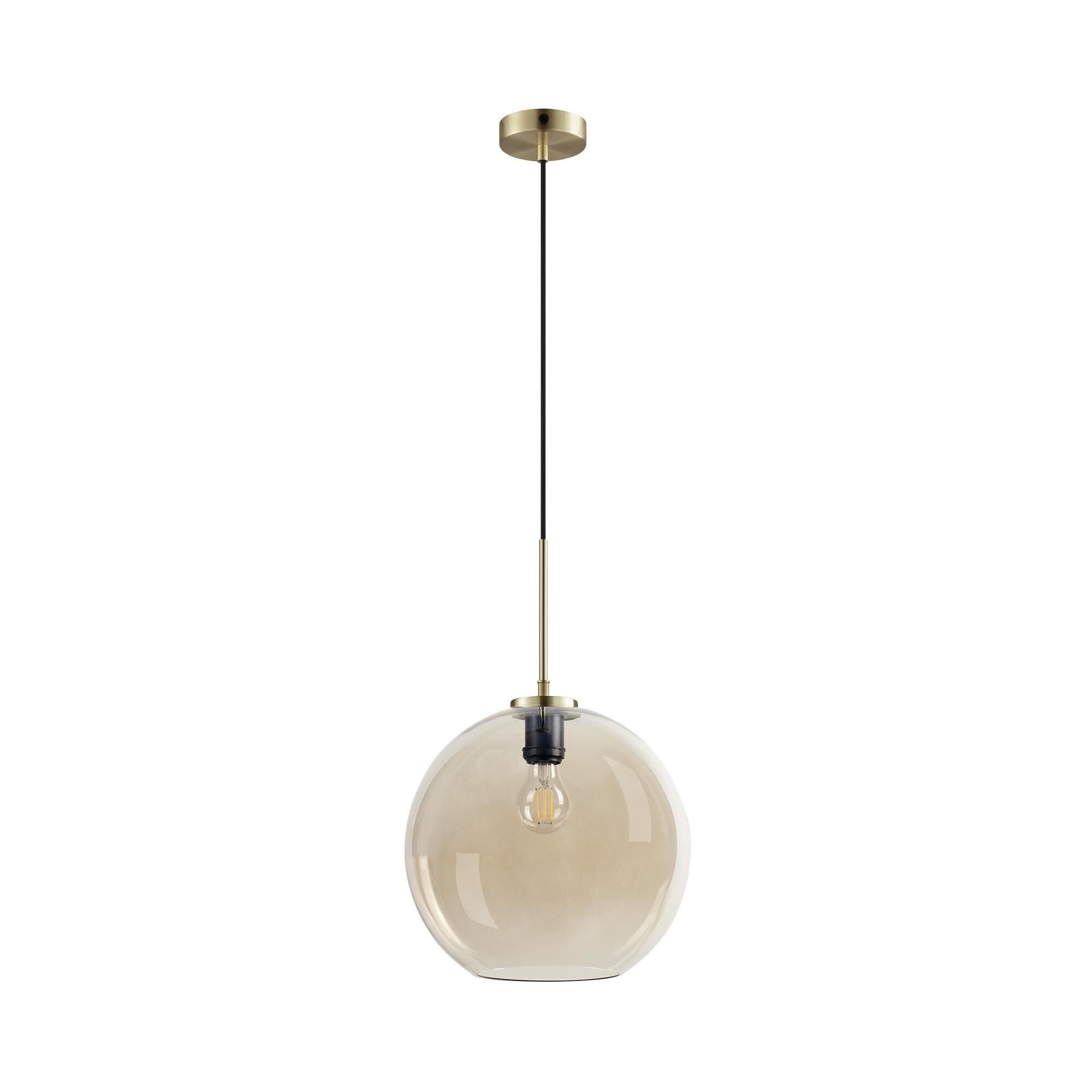 Dyberg Taklampa Loop &Oslash;30 Amber