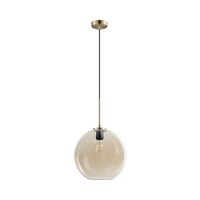 Loop Ø30 Amber Pendant