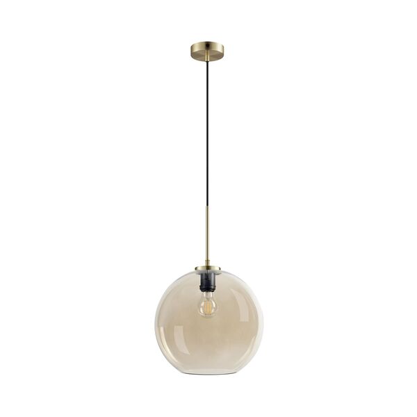 Lampadario Loop Ø30 in Ambra
