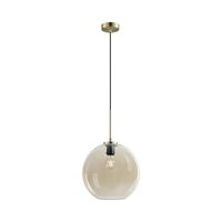 Loop Ø30 Amber Pendant