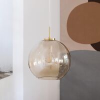 Loop Ø30 Amber Pendant