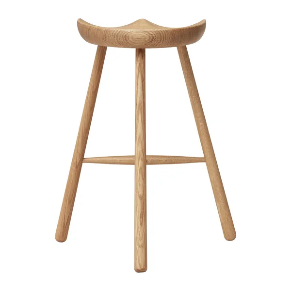 Shoemaker Chair No. 68. White-oiled Oak
