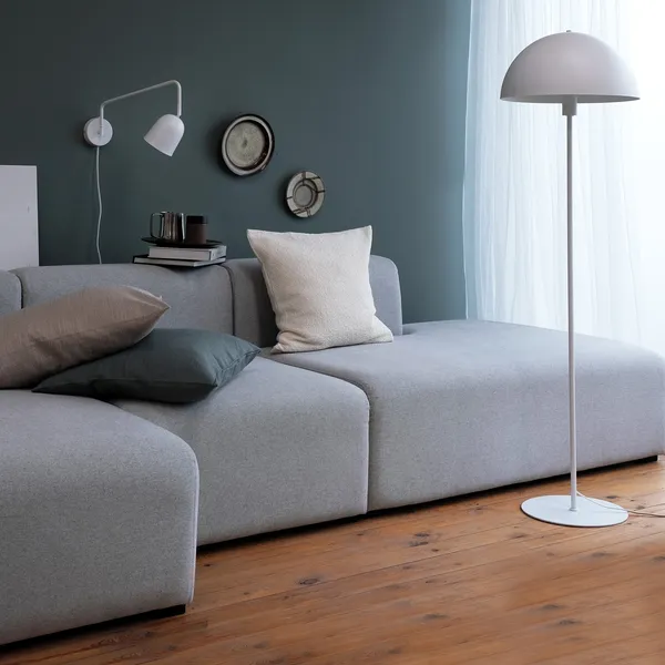 Stockholm Floor Lamp Matt White