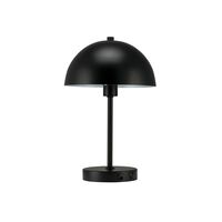 Schwarz LED-Tragbare Lampe Matt