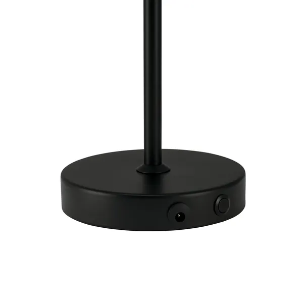 Schwarz LED-Tragbare Lampe Matt