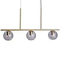 Sophia Pendant Smoke/ Brass