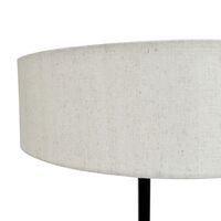 Calix Gulvlampe Natur/Sort