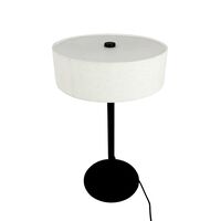 Calix Table Lamp Natural/ Black