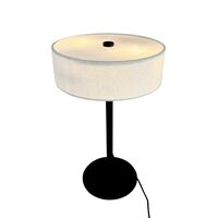 Calix Table Lamp Natural/ Black
