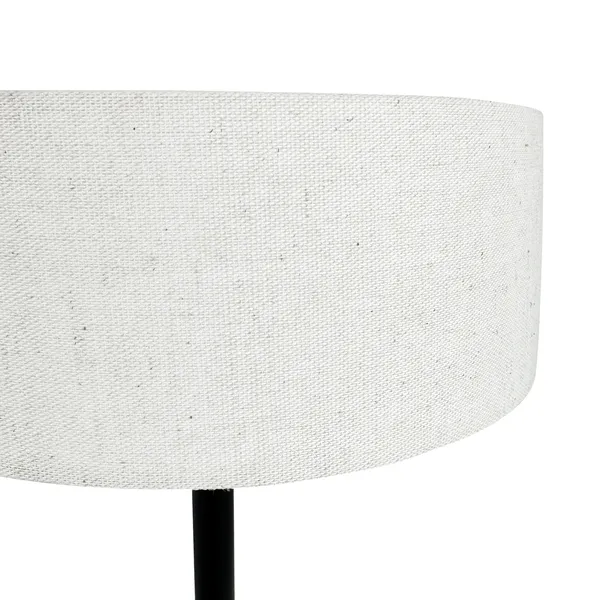 Calix Table Lamp Natural/ Black