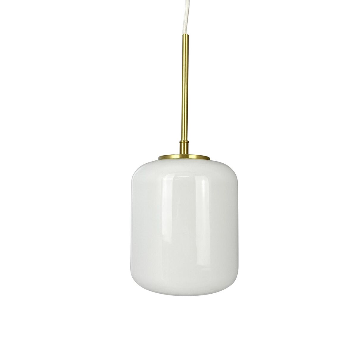 Silvia D15 Pendant Opal/ Brass
