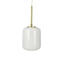 Silvia D15 Pendant Opal/ Brass
