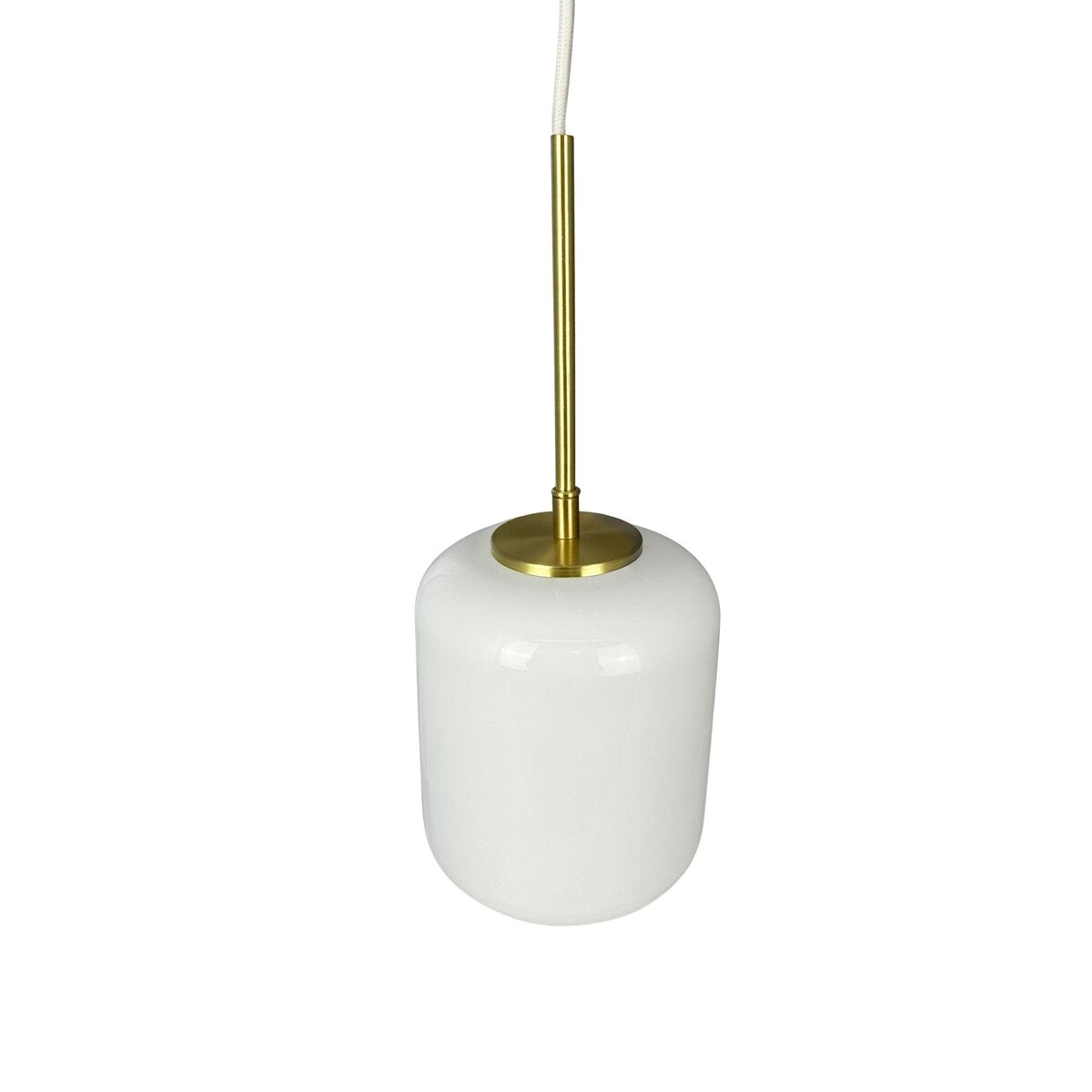Silvia D15 Pendant Opal/ Brass