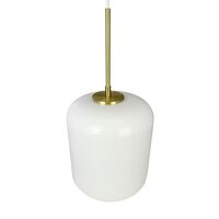 Silvia D20 Pendel Opal/Messing