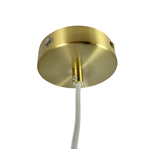 Silvia D20 Pendel Opal/Messing
