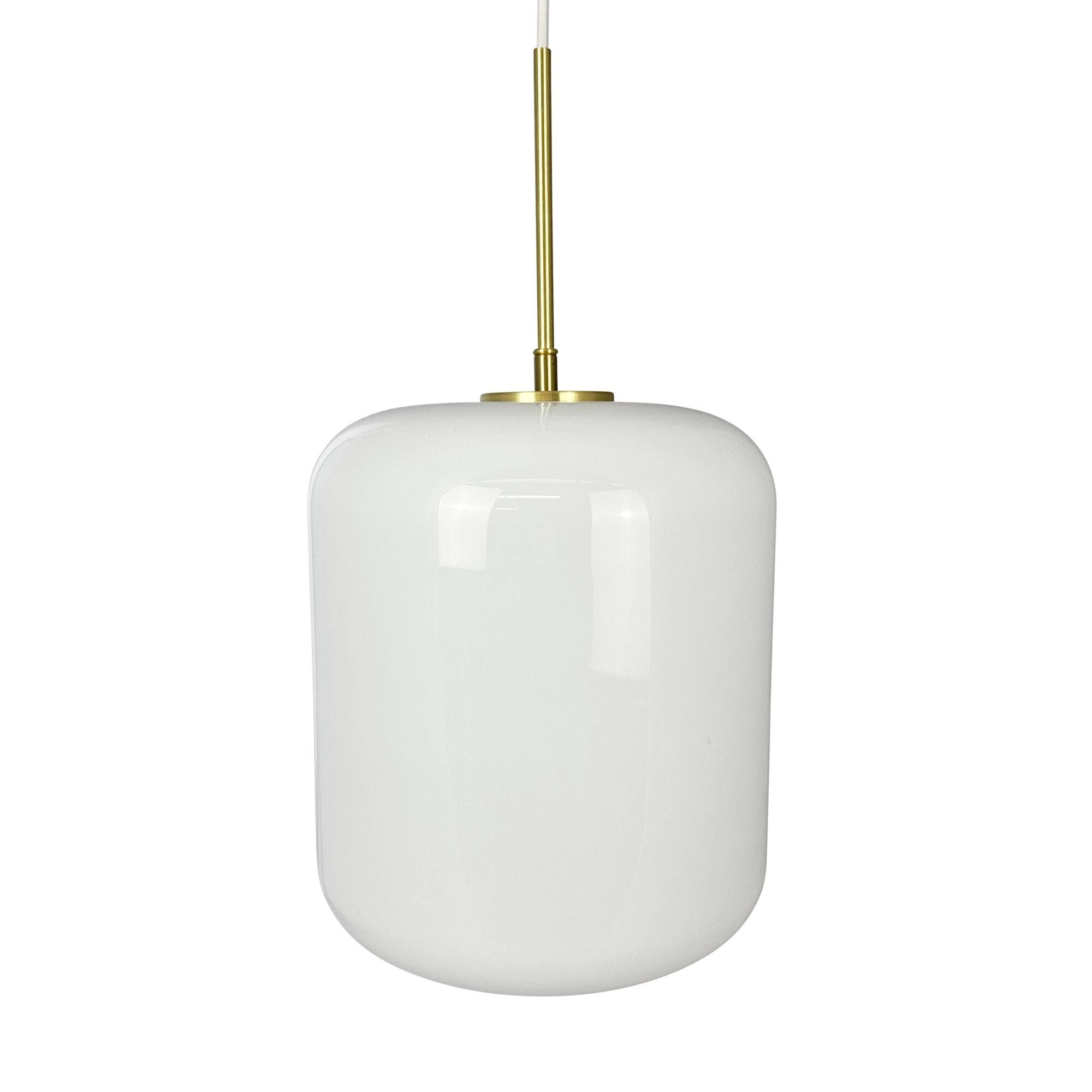 Silvia D25 Taklampa Opal/ M&auml;ssing