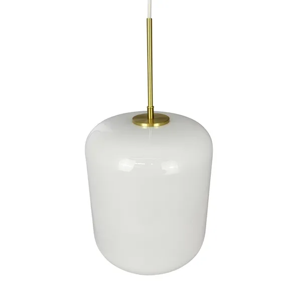 Silvia D25 Pendant Opal/ Brass