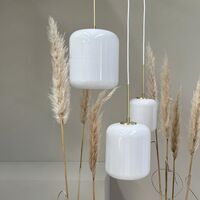 Silvia D25 Pendant Opal/ Brass