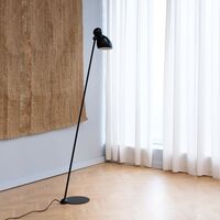 Ludo Gulvlampe Sort