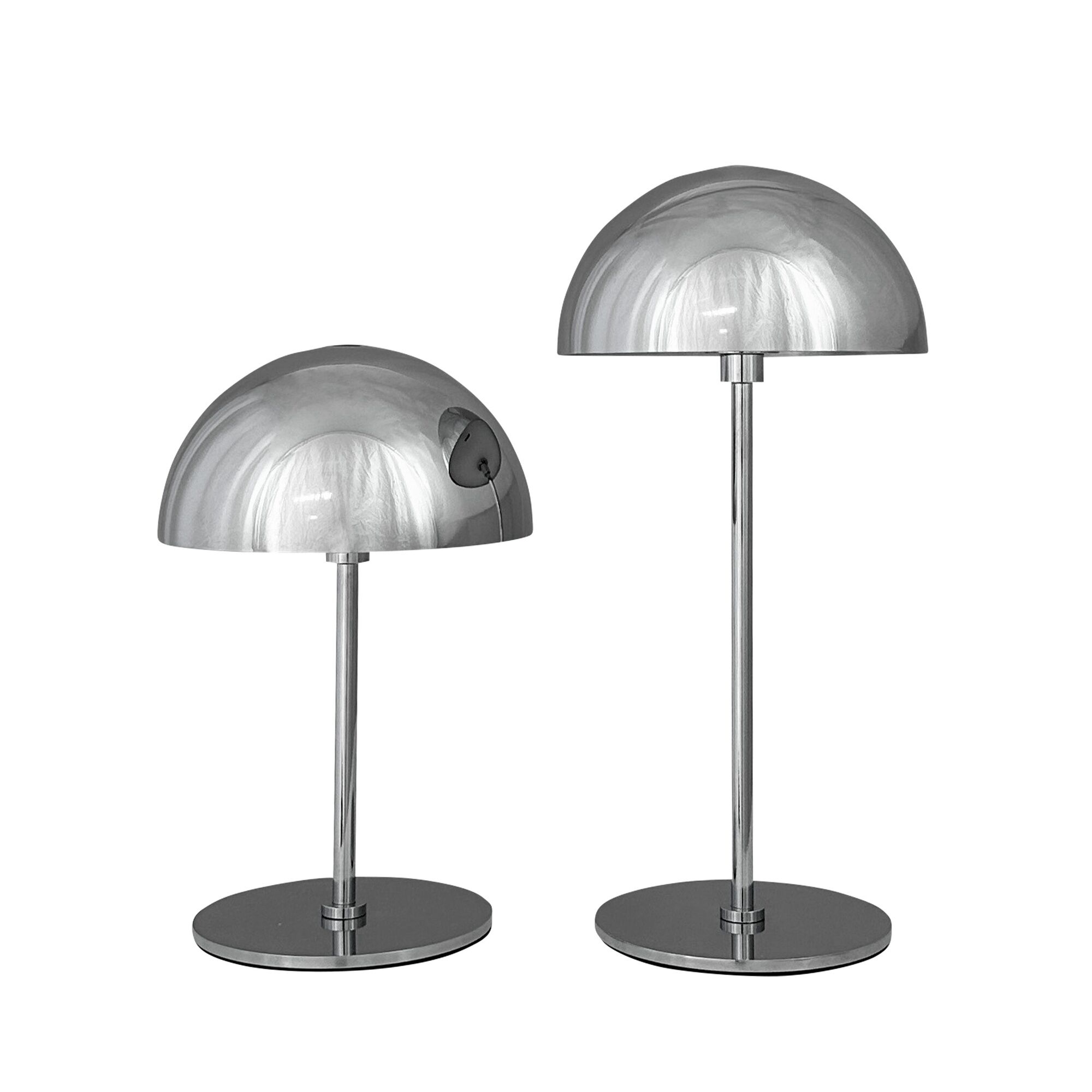 ALONG Bordslampa 2 Delar Mini Krom