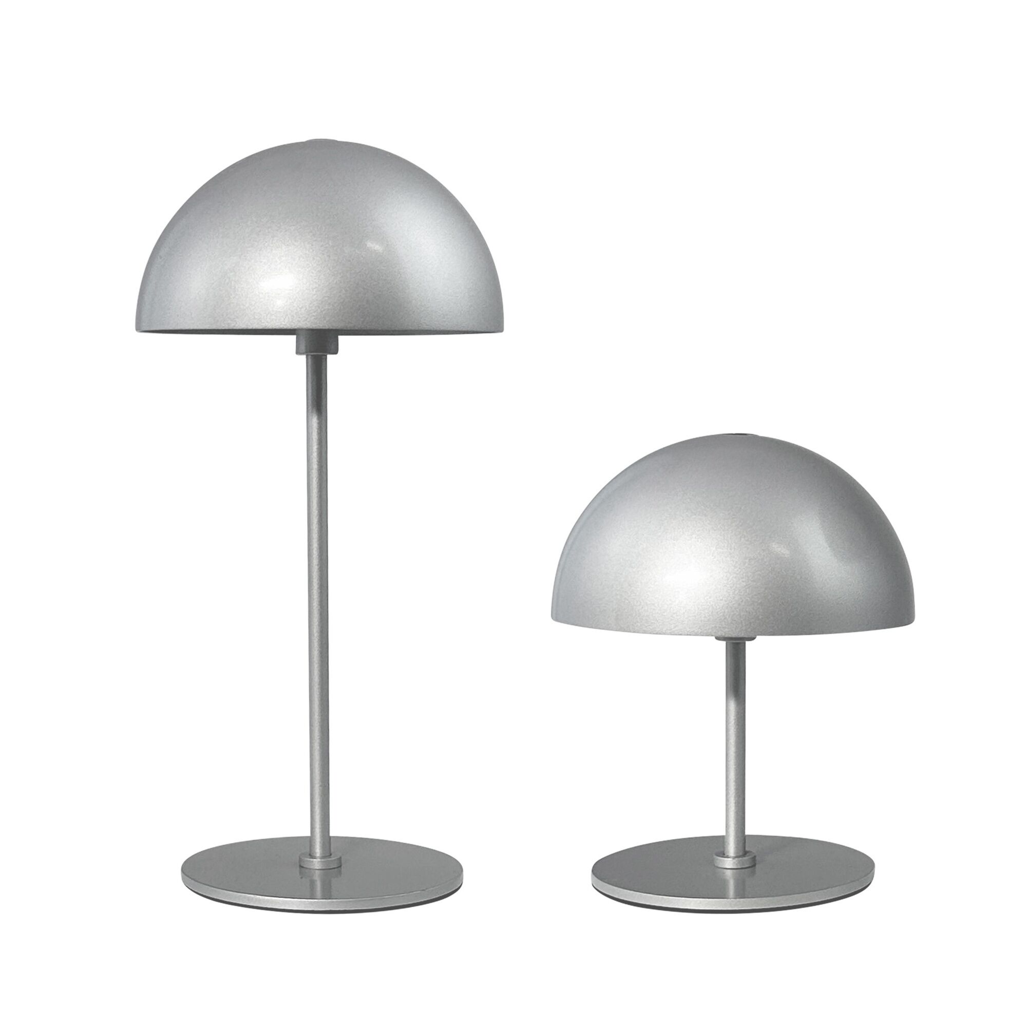 ALONG Bordslampa 2 Delar Mini Silver