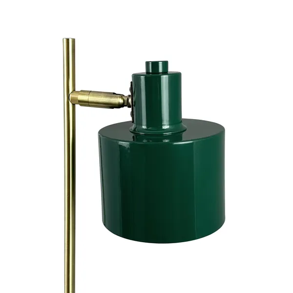 Ocean Bordlampe Mørkegrøn/Messing