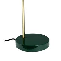 Ocean Bordlampe Mørkegrøn/Messing