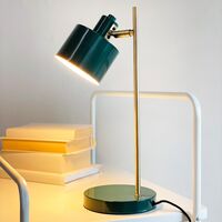 Ocean Bordlampe Mørkegrøn/Messing