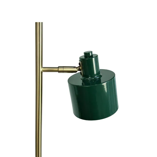 Ocean Stehlampe Dunkelgrün/ Messing