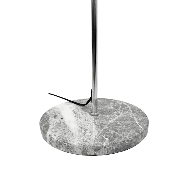 Stockholm Floor Lamp Chrome/ Marble