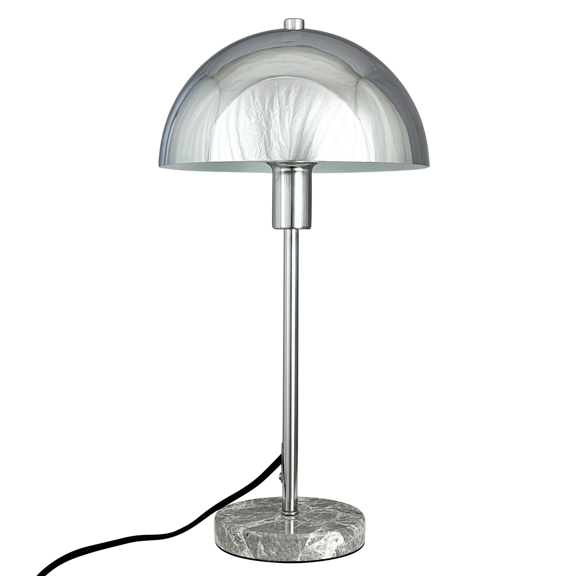 Stockholm D20 Bordslampa Krom/ Marmor